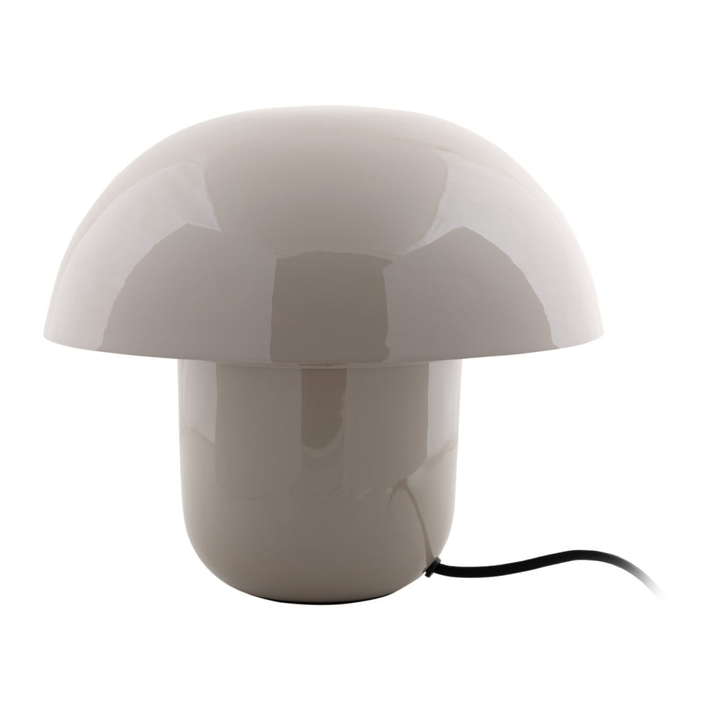 Veioză gri cu abajur din metal (înălțime 25 cm) Fat Mushroom – Leitmotiv