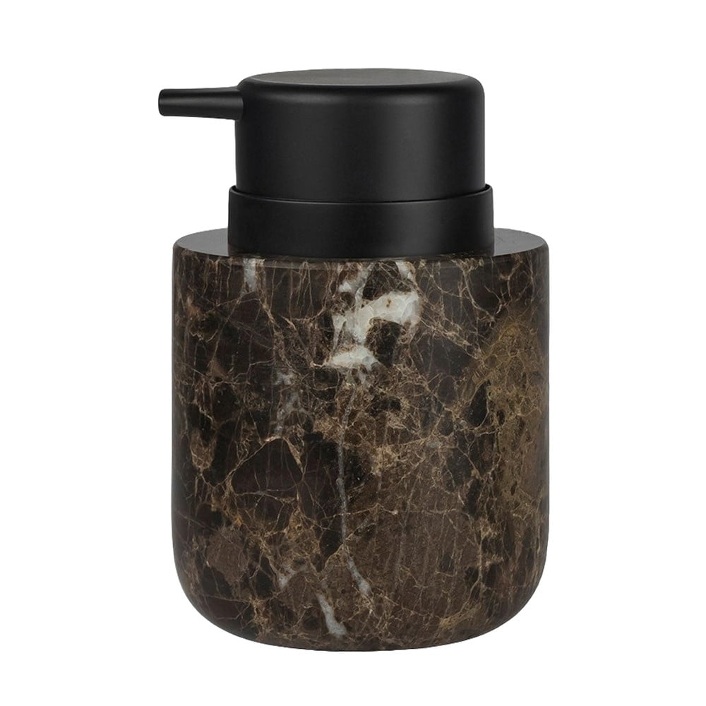 Dozator de săpun lichid maro din marmură 200 ml Marble – Mette Ditmer Denmark