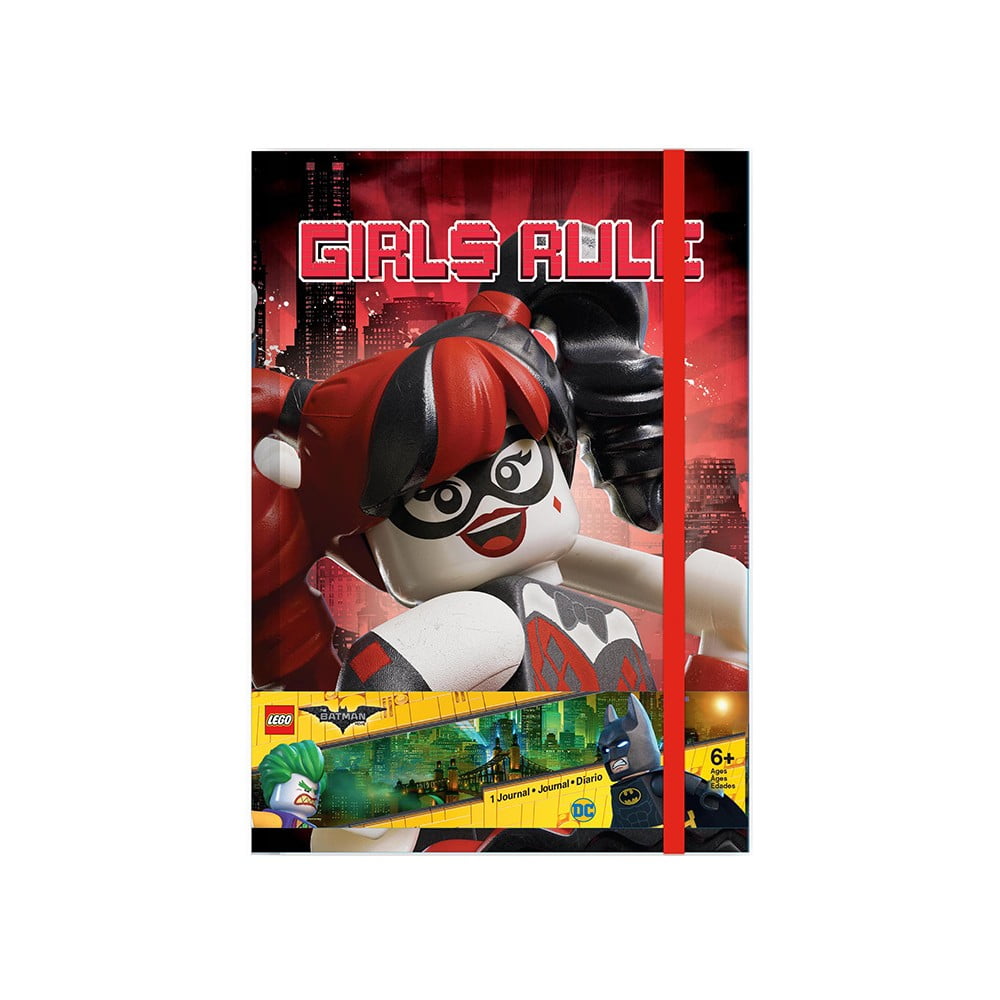 Caiet LEGO® Batman Batgirl Harley Quinn
