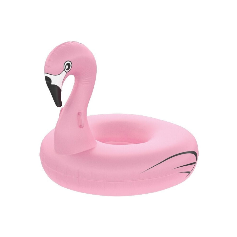 Colac gonflabil Flamingo, roz negru