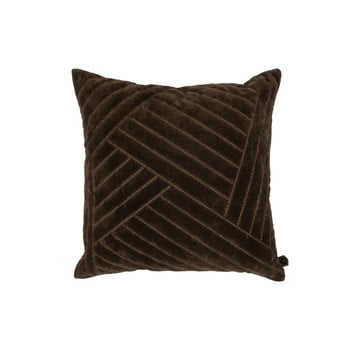 Pernă decorativă bepurehome velvet coffee, 50 x 50 cm, maro