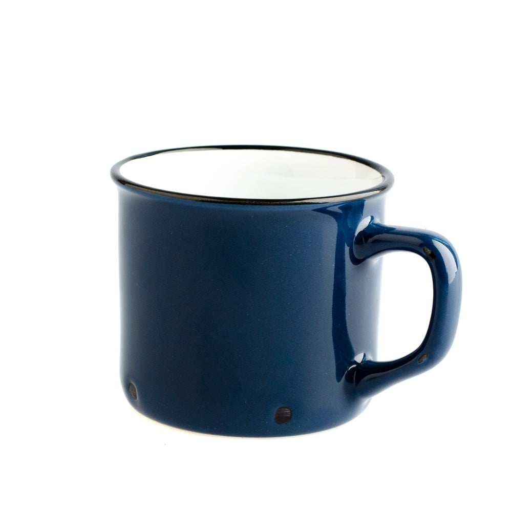 Poza Cana din ceramica Dakls Story Time Over Tea, 230 ml, albastru inchis