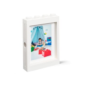 Ramă foto lego®, 19,3 x 4,7 cm, alb