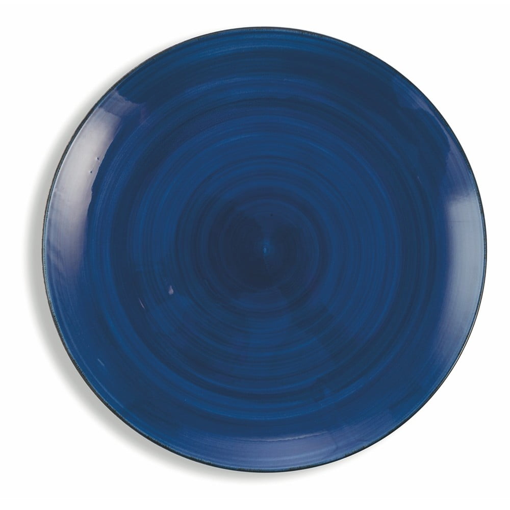 Set 6 farfurii Villa d´Este Baita, ø 27 cm, albastru închis