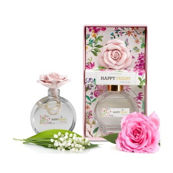 Difuzor cu parfum de trandafiri roz hf living, 190 ml