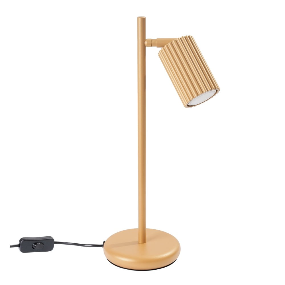 Veioză aurie (înălțime 43 cm) Gleam – Nice Lamps