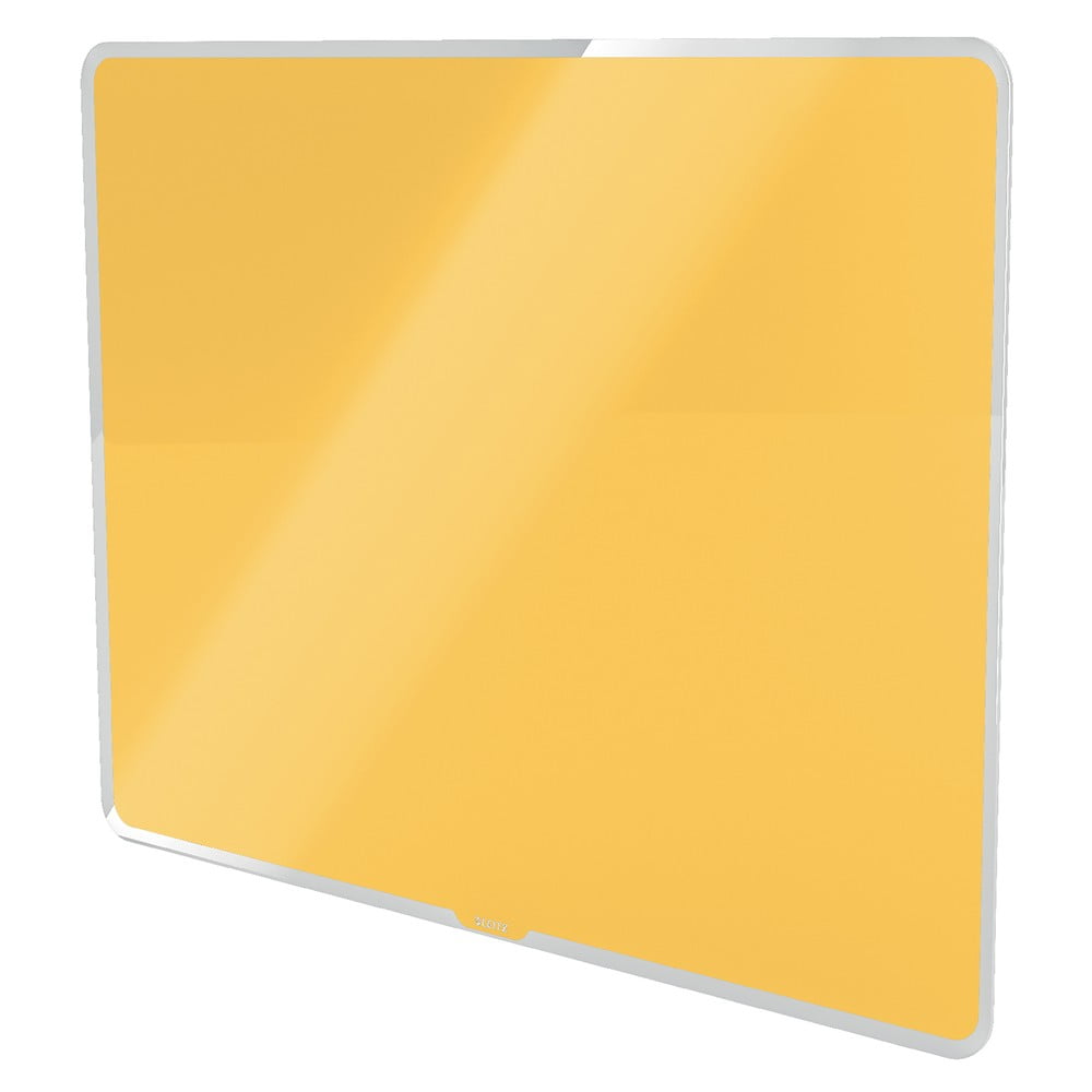 Tablă magnetică din sticlă Leitz Cosy, 60 x 40 cm, galben bonami.ro