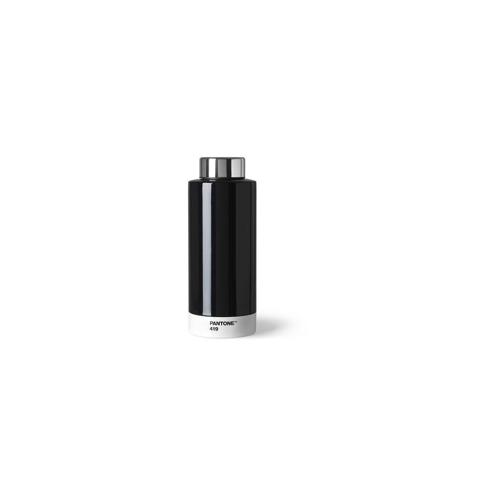  Sticlă neagră de călătorie din oțel inoxidabil 630 ml Black 419 – Pantone 
