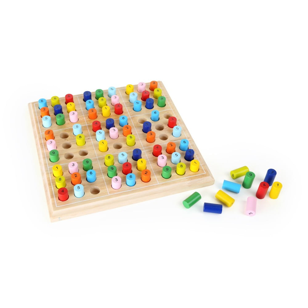 Joc din lemn Sudoku Legler Coloured bonami.ro