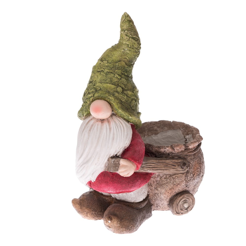 Ghiveci din ceramică Dakls Gnome, înălțime 43,5 cm