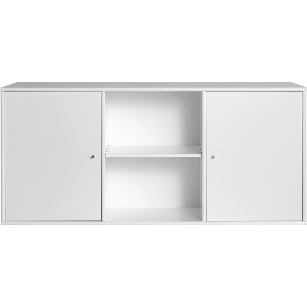 Comodă albă joasă suspendată 133x61 cm Mistral – Hammel Furniture