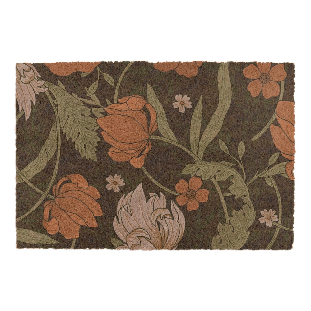 Covoraș de intrare din fibre de nucă de cocos 40x60 cm William Morris Rose – Artsy Doormats