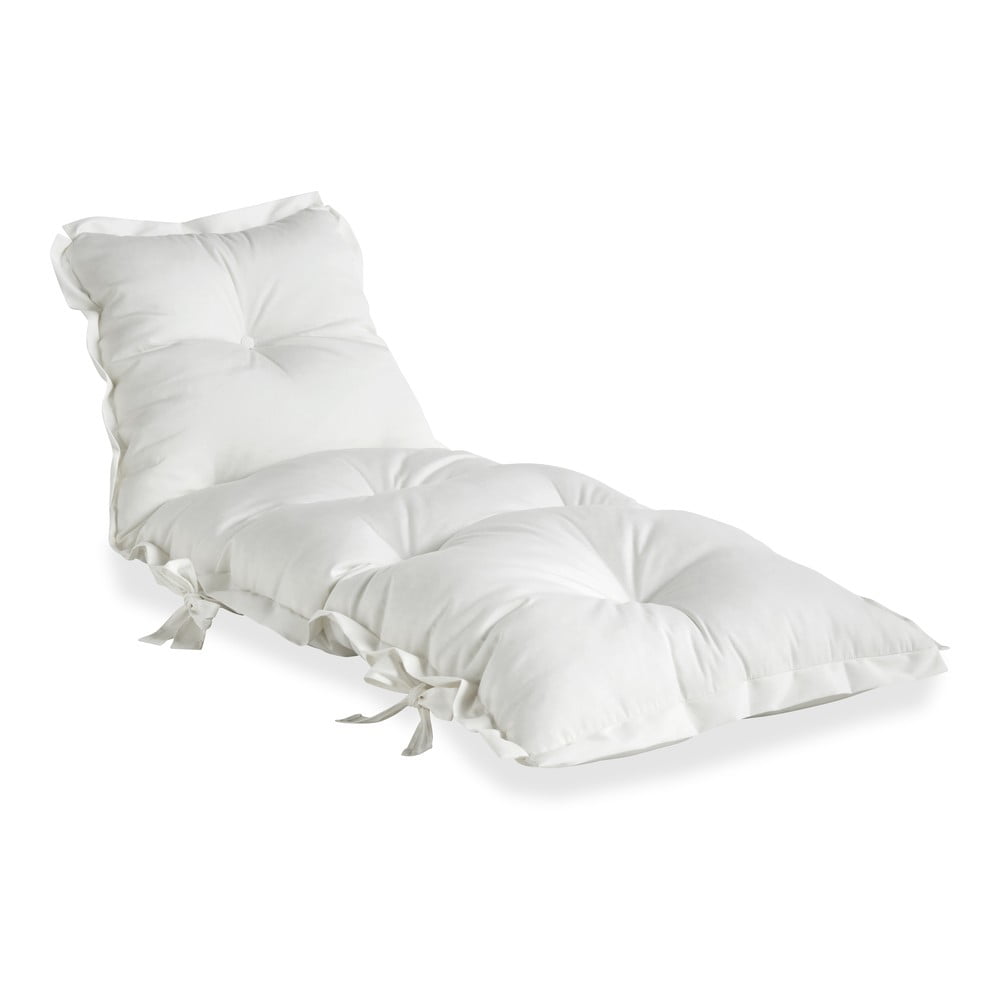Futon variabil adecvat pentru exterior Karup Design OUT™ Sit&Sleep White, alb adecvat