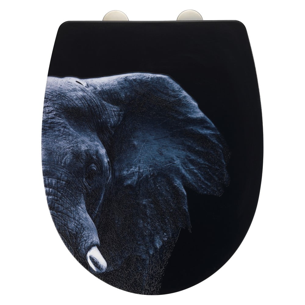 Capac WC Wenko Elephant, negru bonami.ro imagine 2022