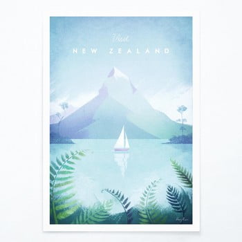 Poster travelposter new zealand, a3