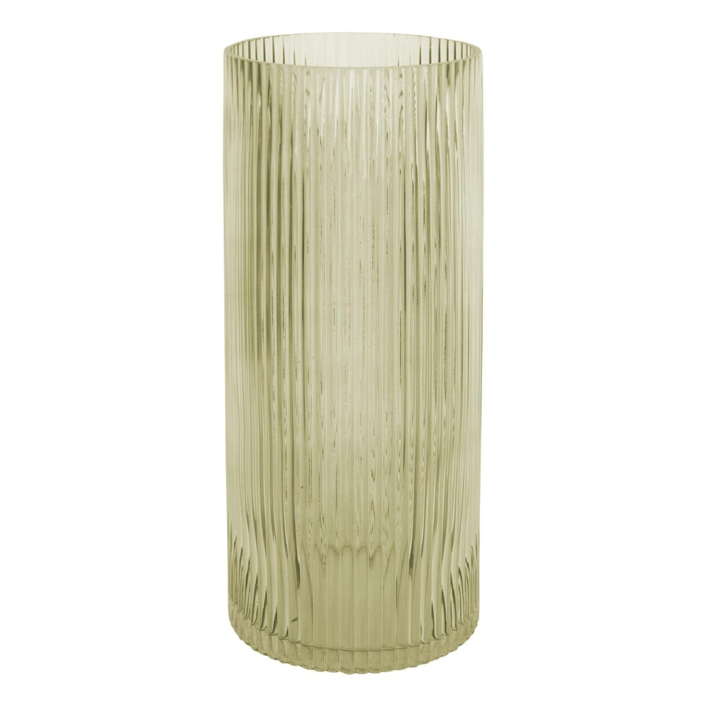 Vaza din sticla PT LIVING Allure, inaltime 30 cm, verde