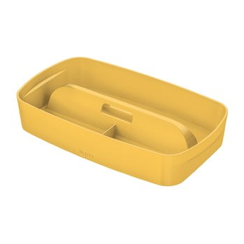 Organizator cu mâner leitz mybox, galben