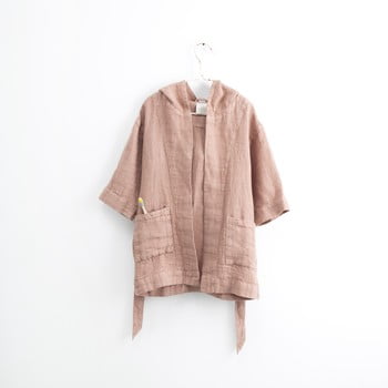 Halat din in pentru copii linen tales nature, măr. 104 - 116, portocaliu