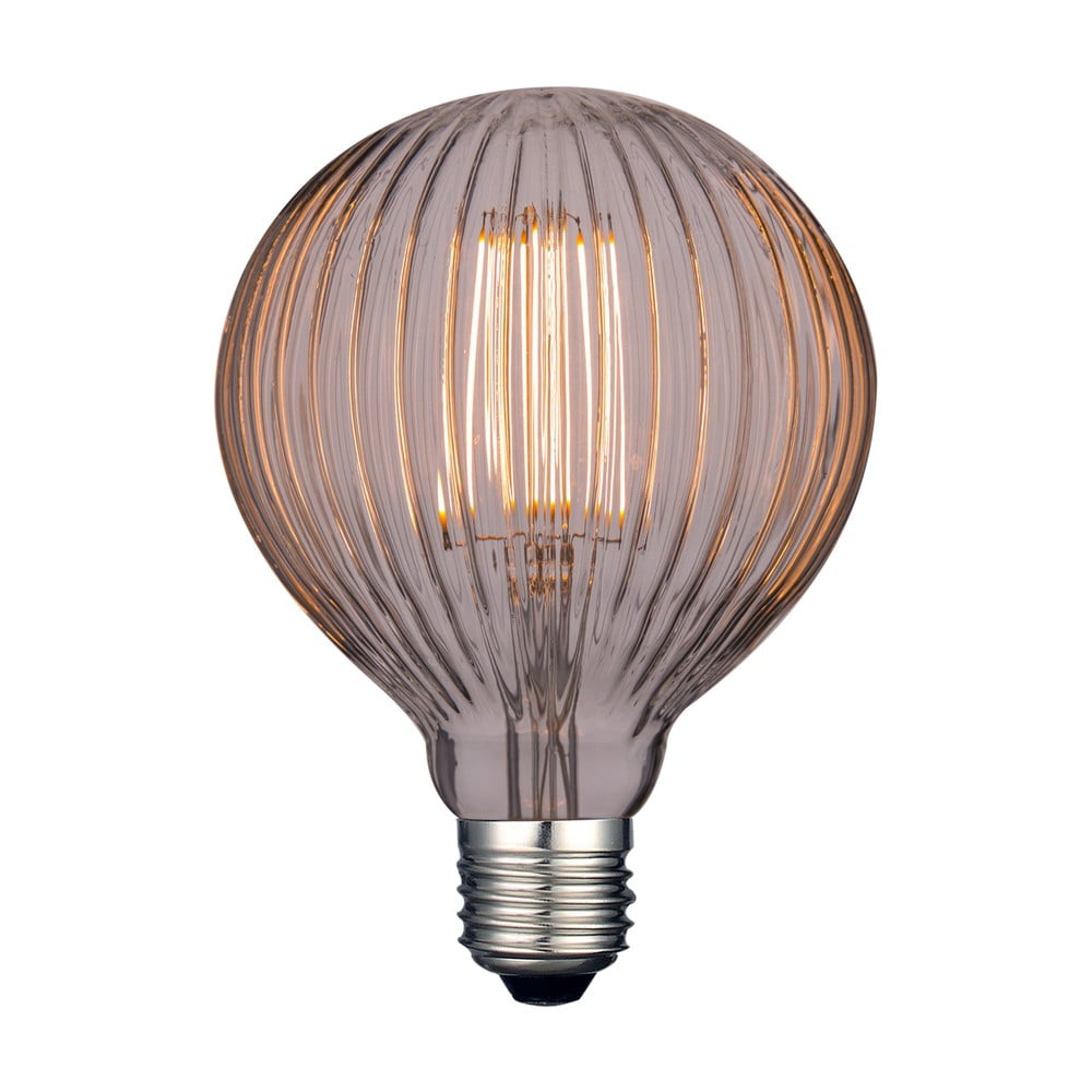 Bec LED/cu filament E27, cu lumină caldă 4 W Lines – Markslöjd