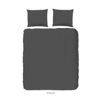 Lenjerie din bumbac pentru pat dublu good morning universal, 200 x 220 cm, gri