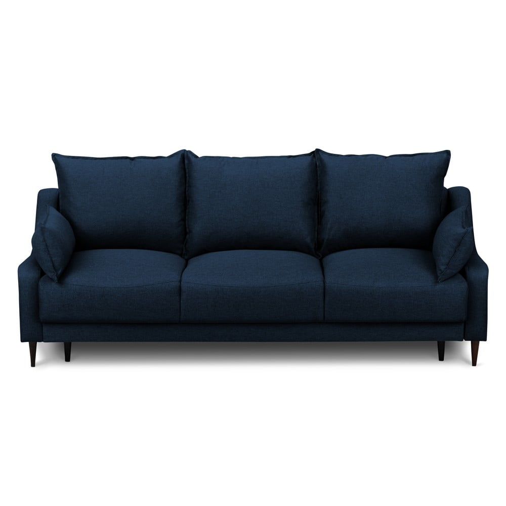Canapea extensibilă cu spațiu pentru depozitare Mazzini Sofas Ancolie, albastru, 215 cm bonami.ro