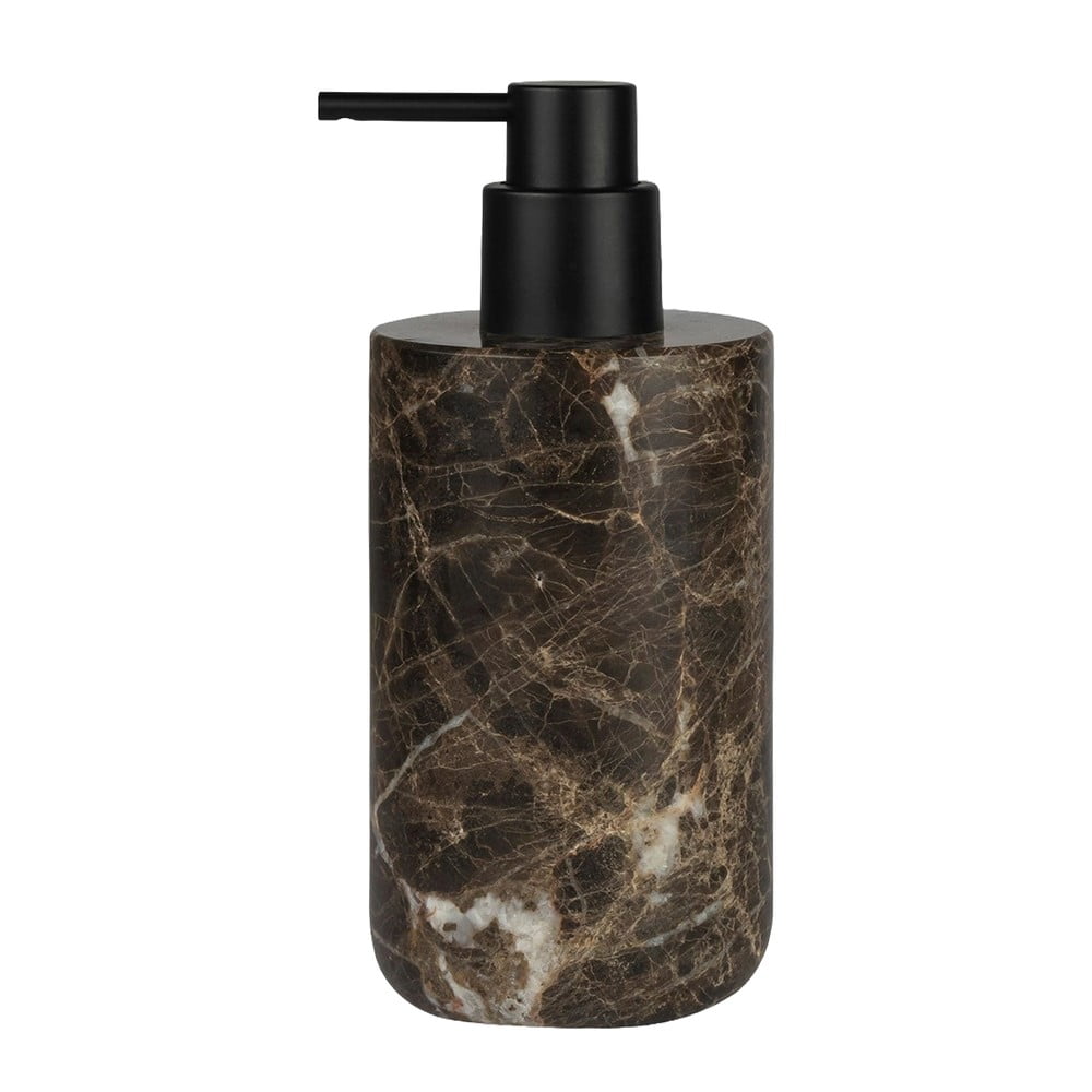 Dozator de săpun lichid maro din marmură 200 ml Marble – Mette Ditmer Denmark