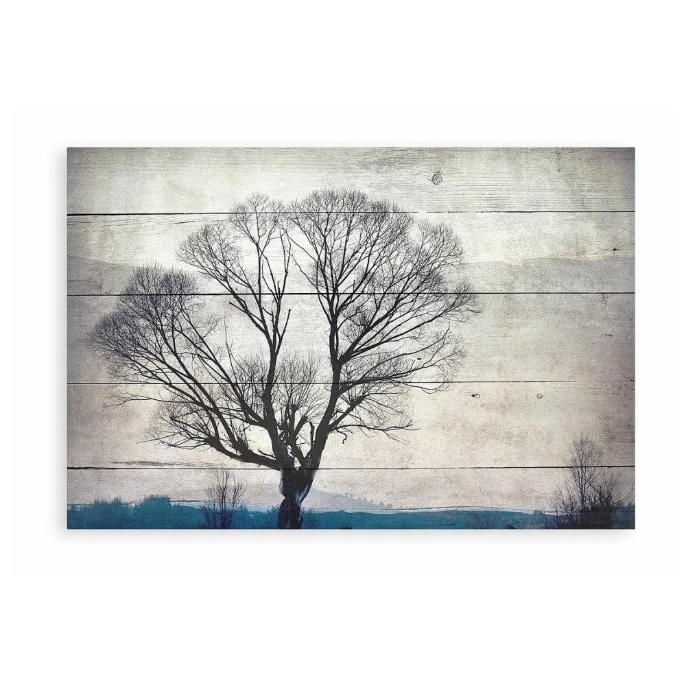 Tablou decorativ din lemn de pin Really Nice Things Tree, 40 x 60 cm bonami.ro imagine 2022