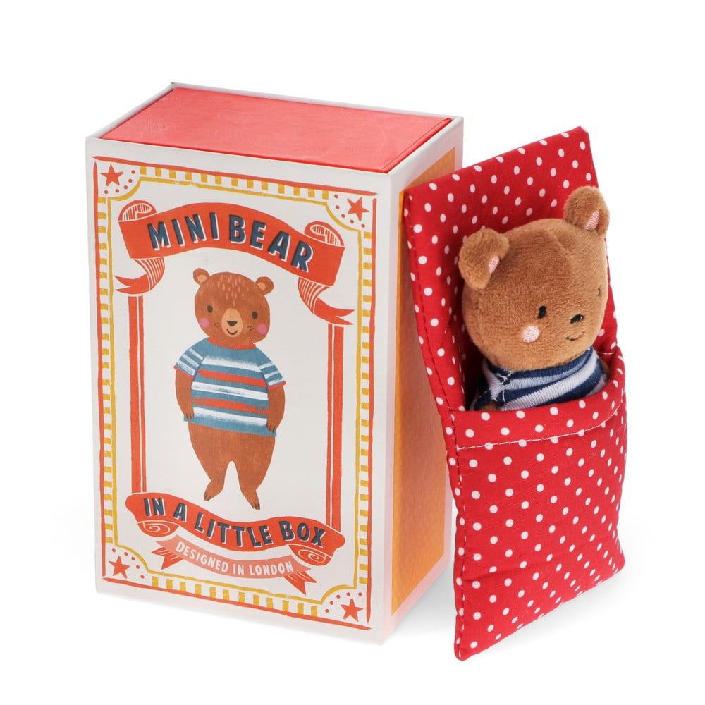 Jucărie de pluș Mini Bear in a Little Box – Rex London