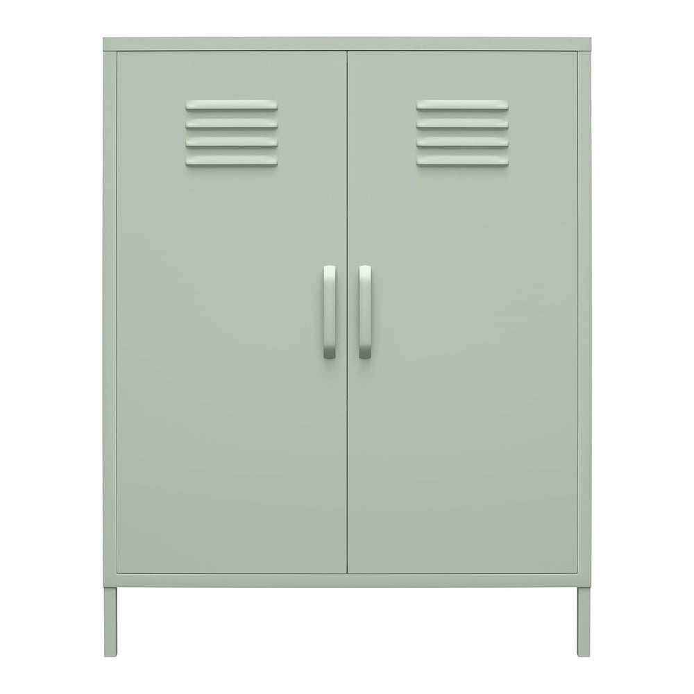 Dulap verde din metal 40x102x80 cm Mission District – Støraa