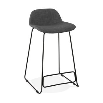 Scaun de bar kokoon vancouver mini, înălțime 66 cm, gri închis