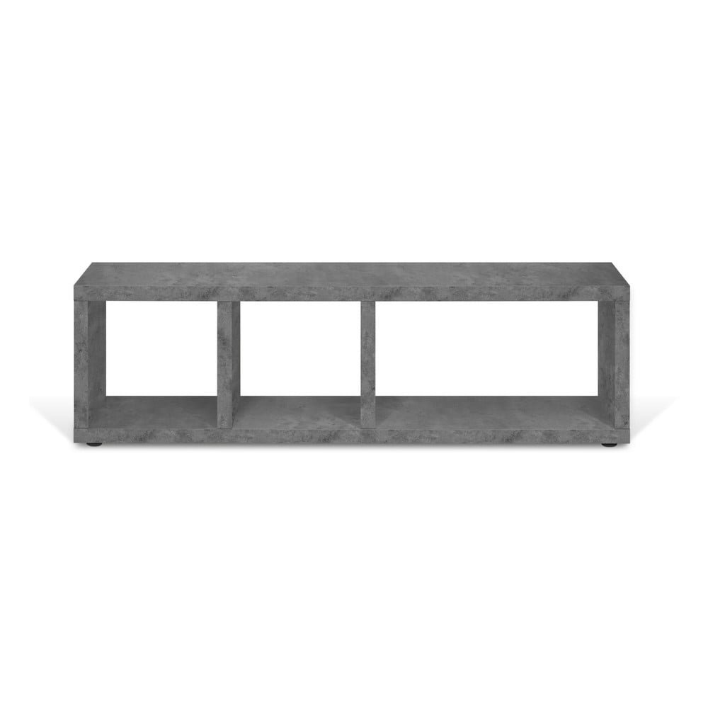 Comodă TV cu aspect de beton TemaHome Berlin, 150x45 cm