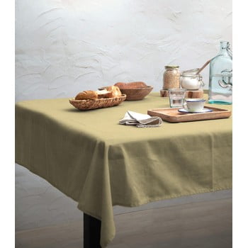 Față de masă linen couture beige, 140 x 140 cm