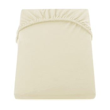 Cearșaf de pat decoking amber collection, 220-240 x 200 cm, crem