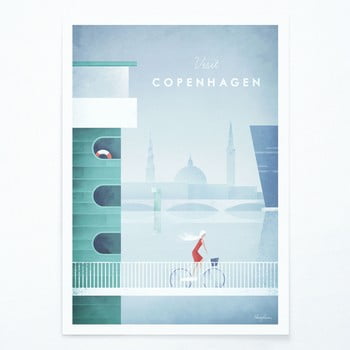 Poster travelposter copenhagen, a3