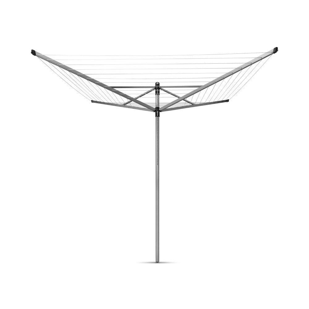 Uscător de rufe argintiu pentru grădină 60 m Lift-O-Matic – Brabantia