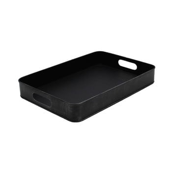 Tavă metalică pentru servit label51, 39 x 27 cm, negru