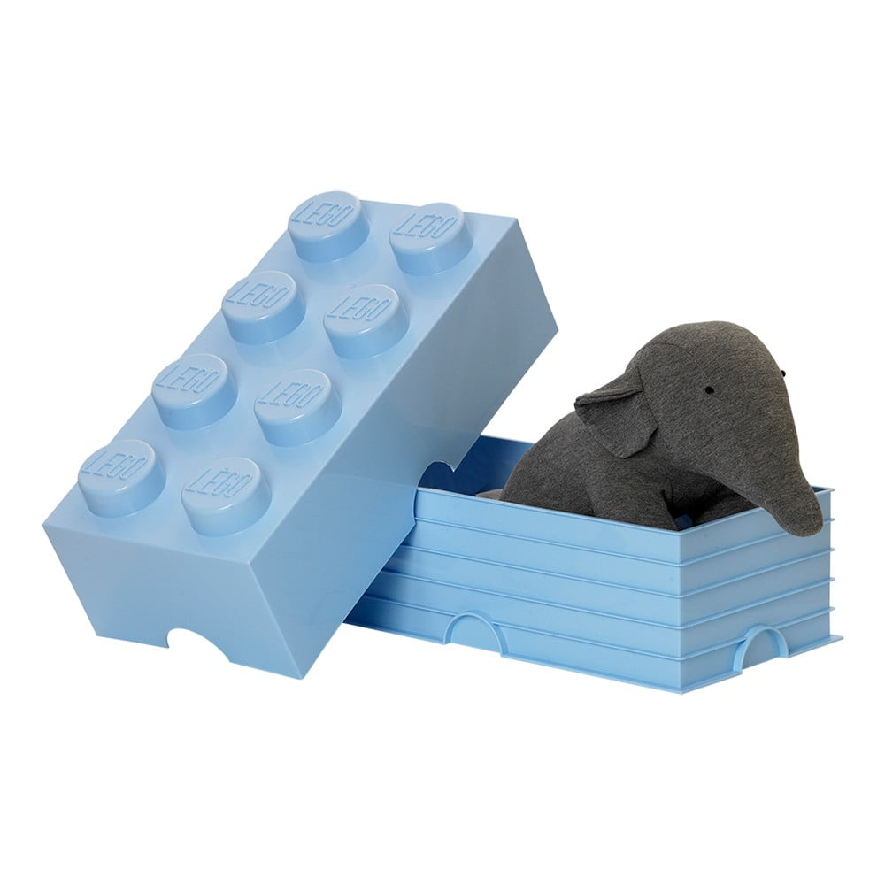 Cutie de depozitare LEGO®, albastru deschis bonami.ro