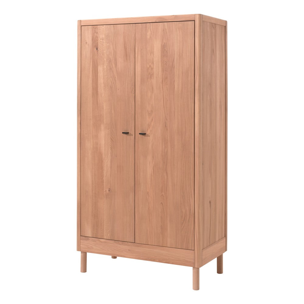 Șifonier de copii în culoare naturală din lemn de stejar 100x190x55 cm Forrest – Vipack