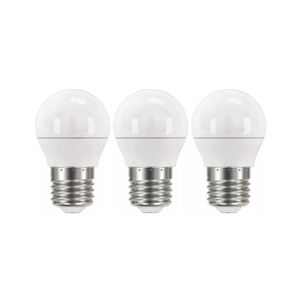 Becuri LED E27, 3 buc. cu lumină neutră 5 W – EMOS