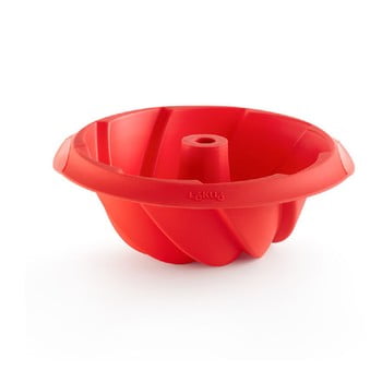 Formă din silicon pentru pandișpan lékué, ⌀ 20 cm, roșu