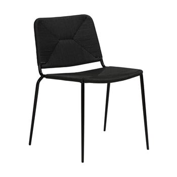 Scaun dan-form denmark stiletto, negru