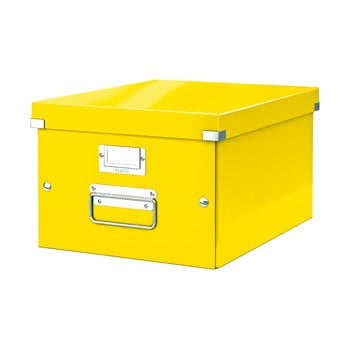 Cutie depozitare leitz universal, lungime 37 cm, galben