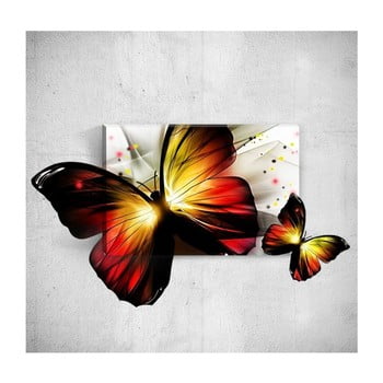 Tablou de perete 3D Mosticx Butterfly, 40 x 60 cm