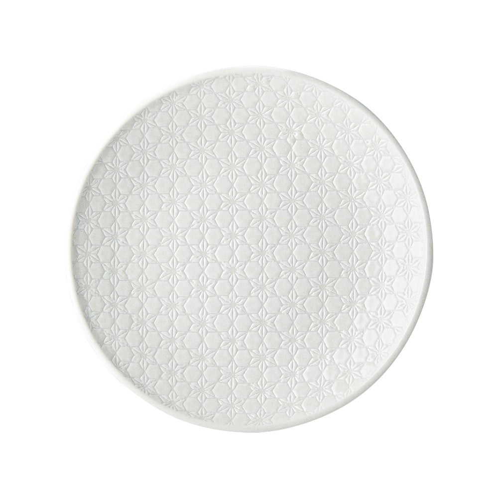  Farfurie din ceramică MIJ Star, ø 25 cm, alb 