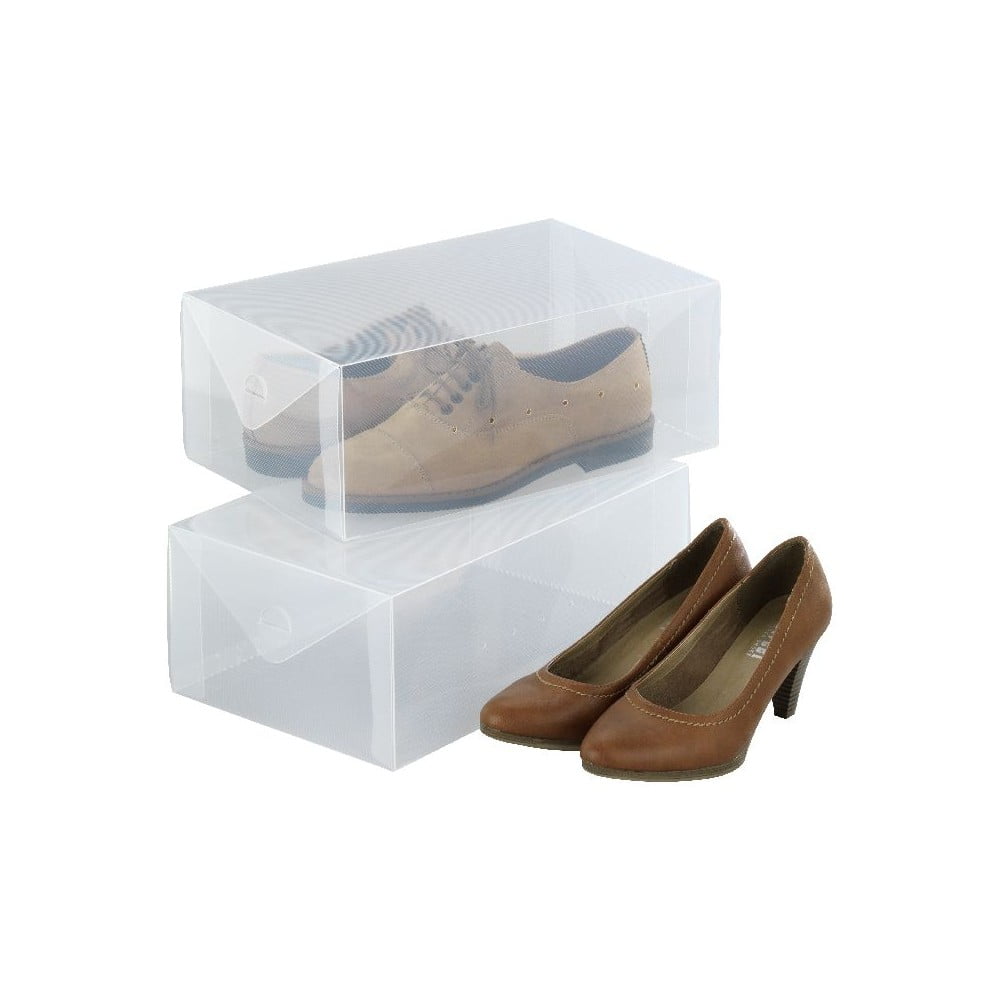 Set 2 cutii pentru depozitarea pantofilor Wenko Pack bonami.ro imagine 2022