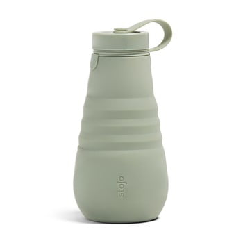 Sticlă pliabilă stojo bottle sage, 590 ml, verde