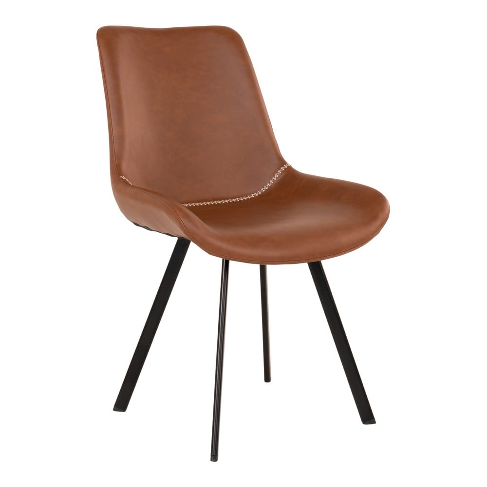 Scaune de dining maro coniac 2 buc. memphis – house nordic