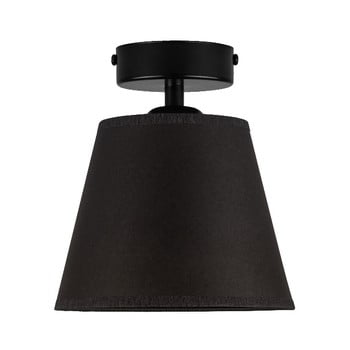 Plafonieră Sotto Luce IRO Parchment, ⌀ 16 cm, negru