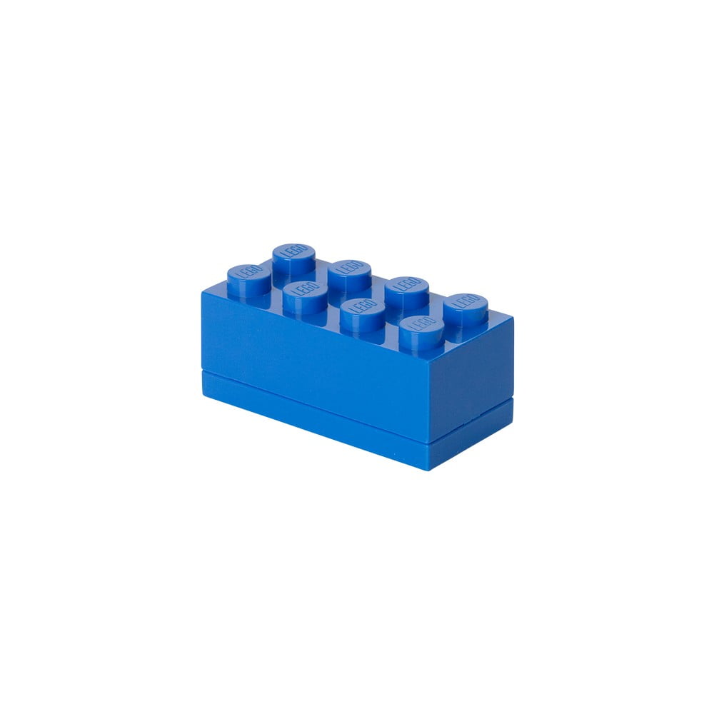 Cutie depozitare LEGOA® Mini Box Blue Lungo, albastru