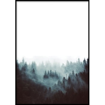 Poster cu ramă pentru perete MIST, 50 x 70 cm